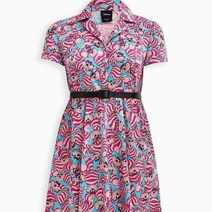 DISNEY ALICE IN WONDERLAND SWING DRESS - CHESHIRE CAT
